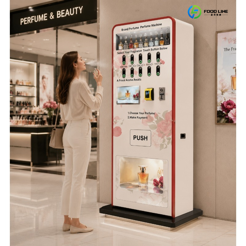 Perfume Fragrance Sale - Máquina Expendedora de Perfumes con Pantalla