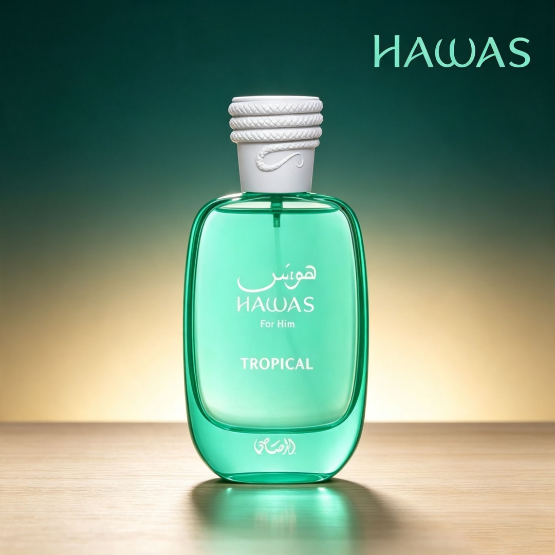 Hawas Tropical de Rasasi, perf - Perfume Alcohol Fragrance reseña y precio