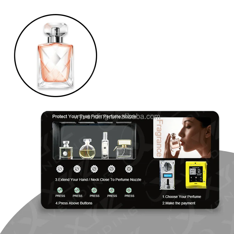Máquina Expendedora de Muestra - Perfume Fragrance Sale reseña y precio