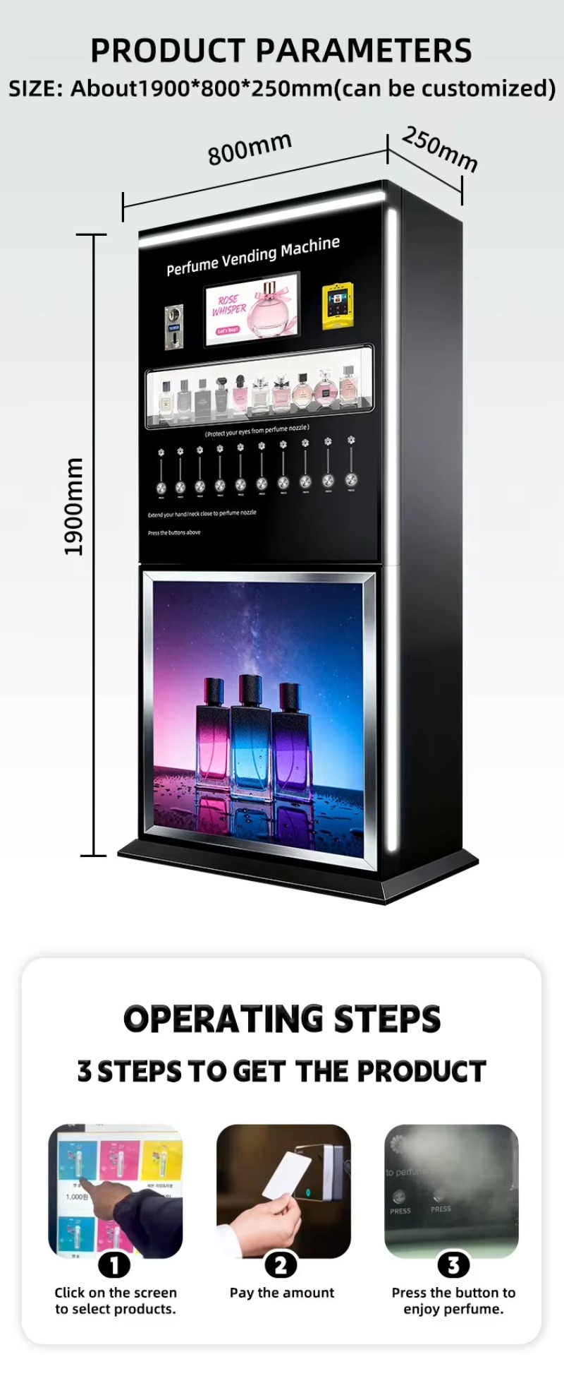 Máquina Automática de Pulveriz - Perfume Fragrance Sale reseña y precio