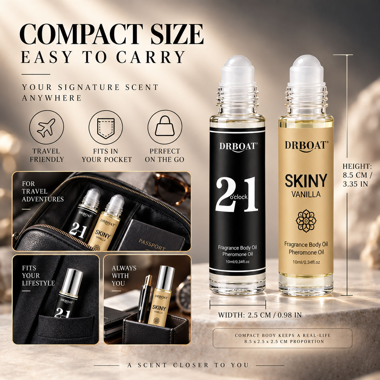 Perfume en formato roll-on par - Perfume Alcohol Fragrance reseña y precio