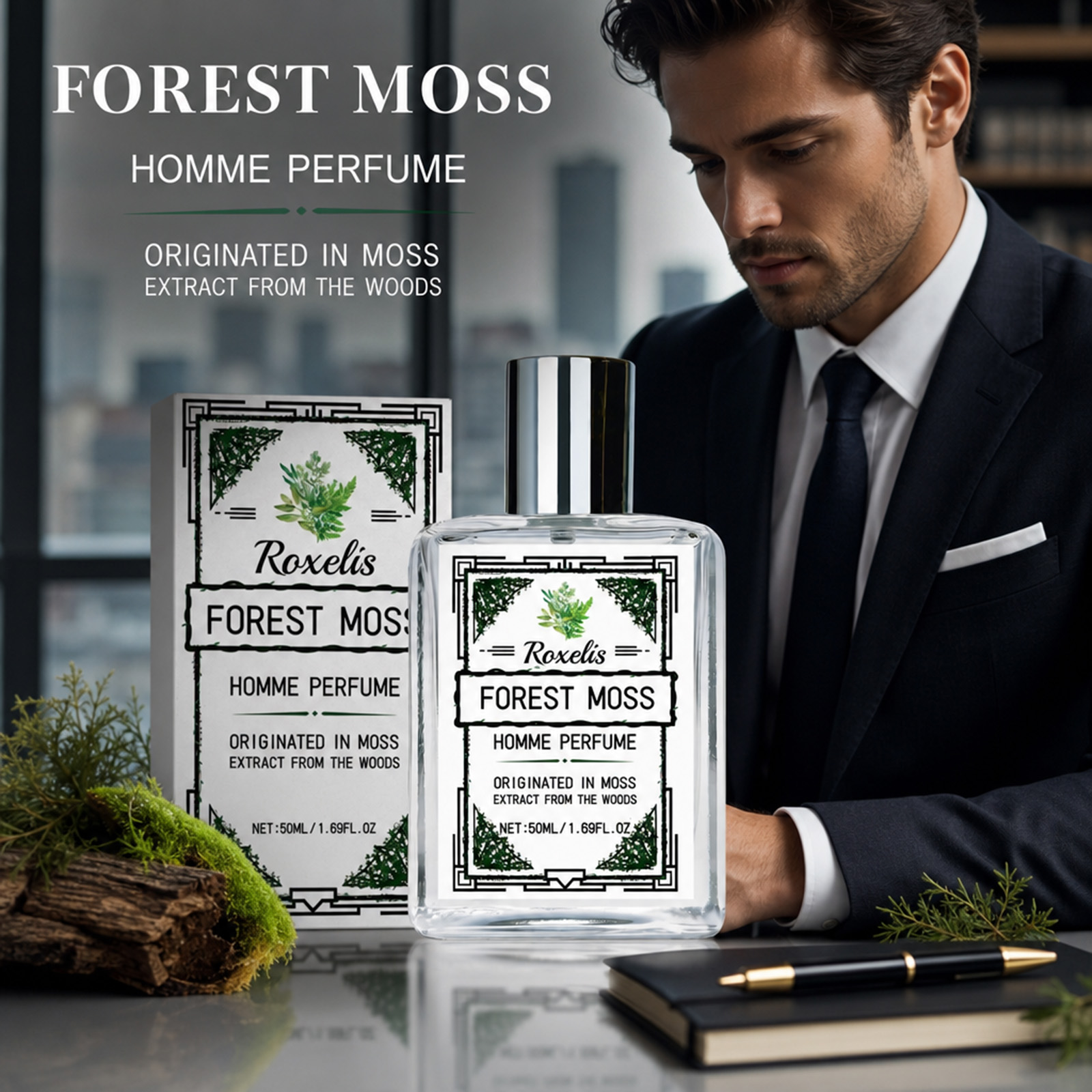 Perfume con Aroma a Bosque y W - Perfume Alcohol Fragrance reseña y precio
